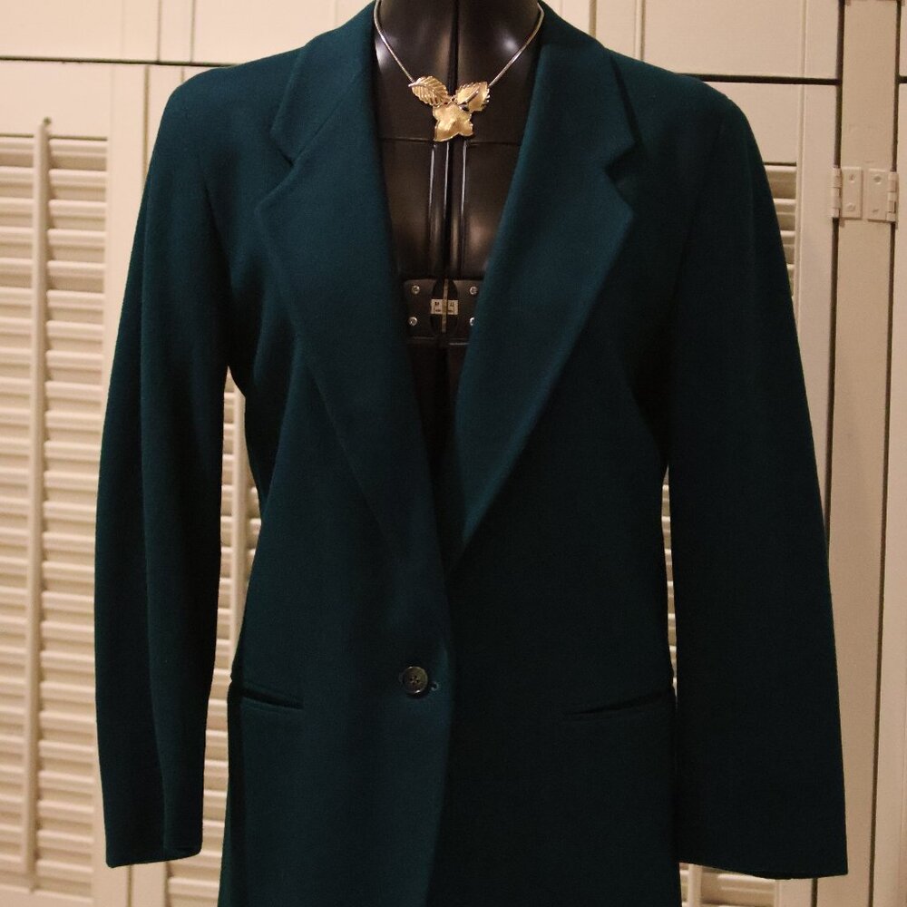 Vintage Green L.L. Bean Blazer Size 6P